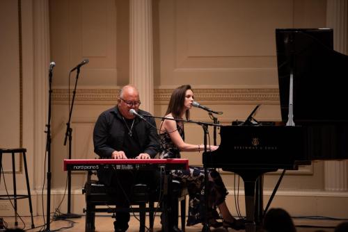 Performing with Guilherme Arantes at Carnegie Hall